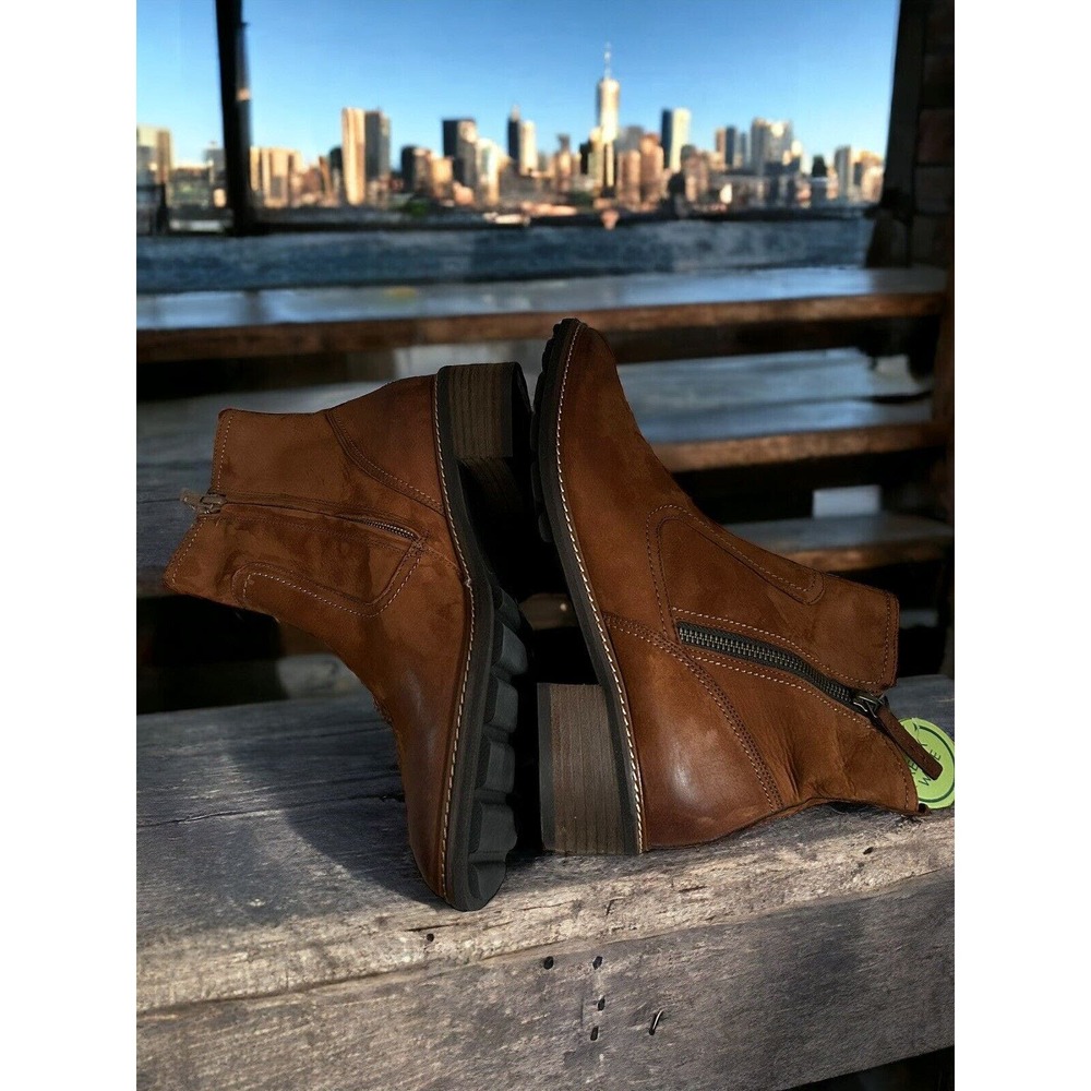 Paul Green Diego Boot Cognac Nubuck at (US Women's 9) M - Picture 3 of 8